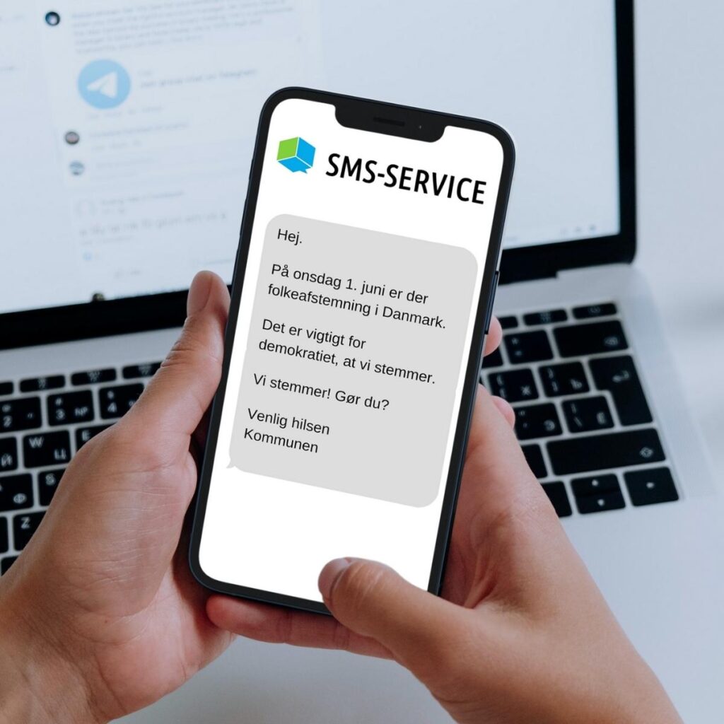 SMS eksempel kommuner