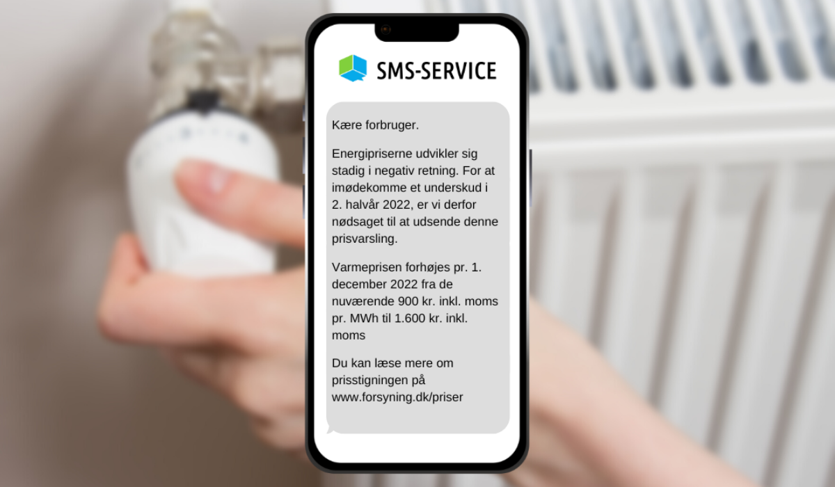 Pristigning på SMS